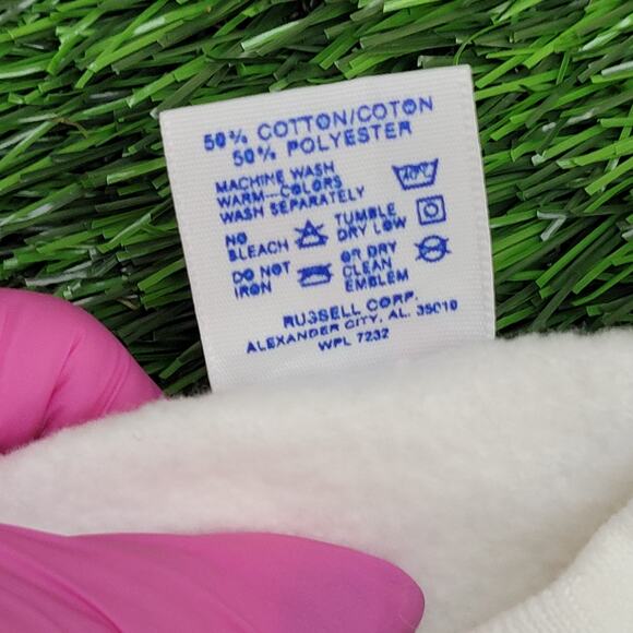 Vintage 80s USPTA Tennis Professionals Sweatshirt XS/S 17x23 USA Raglan - Picture 12 of 12